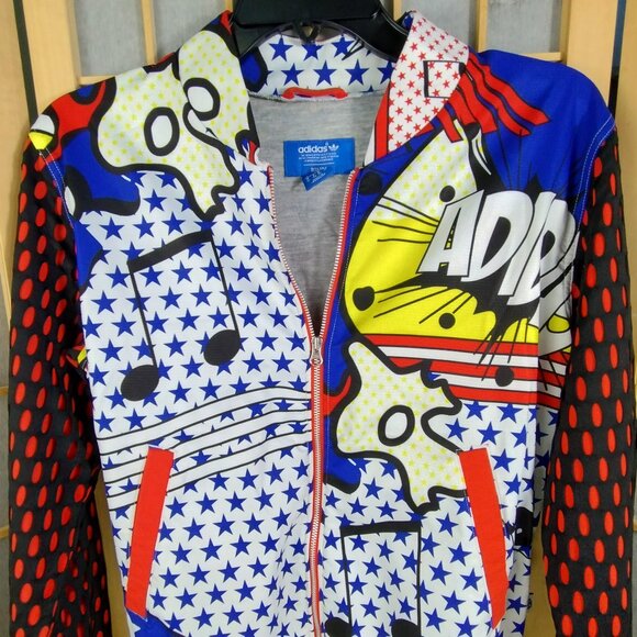 Adidas x Rita Ora Pop Art Super Track Jacket Limited Edition Size XS - Picture 3 of 14